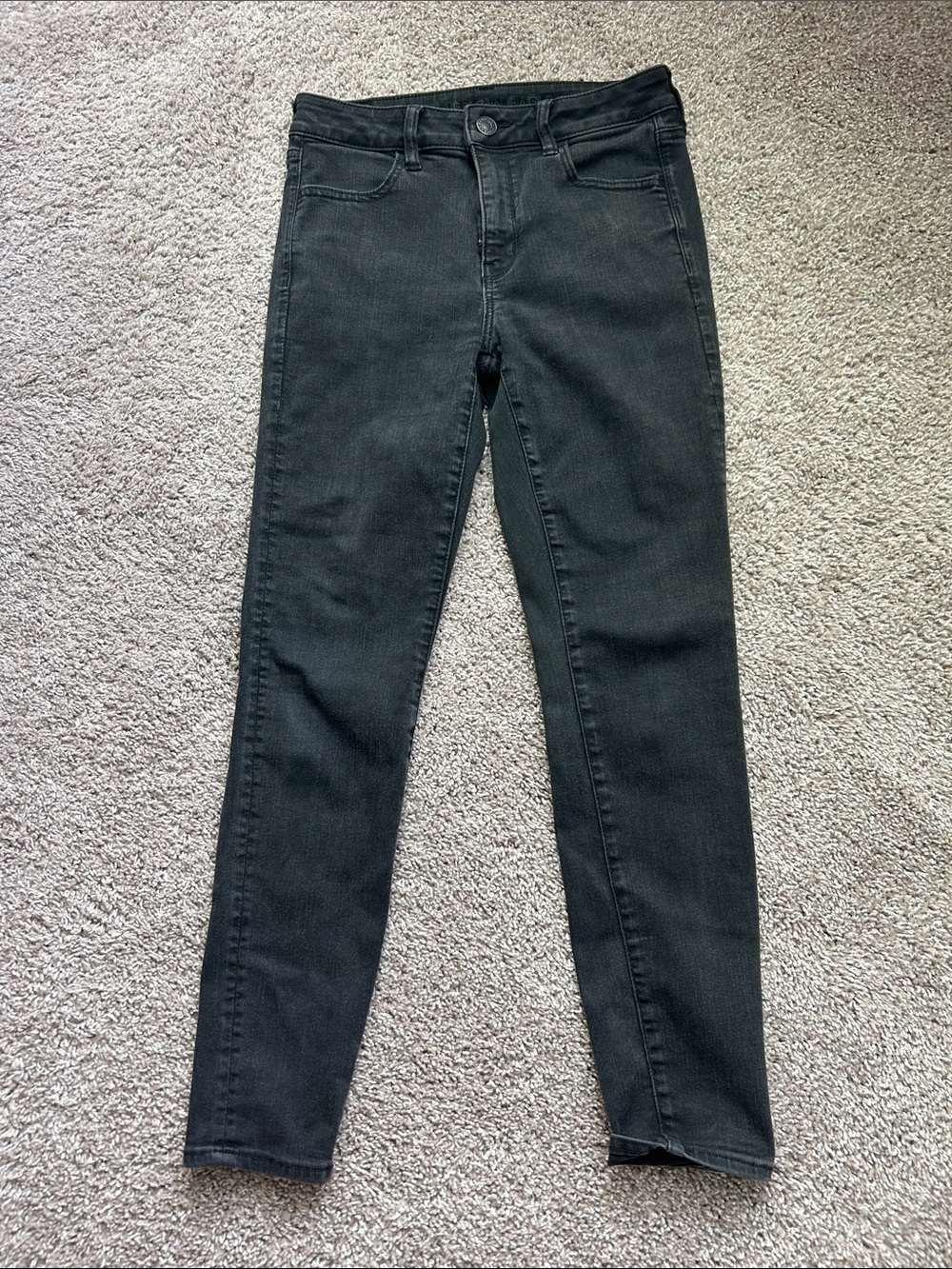American Eagle Outfitters Stretchy Black Skinny Jeans